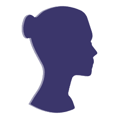 icono depilacion facial mujer